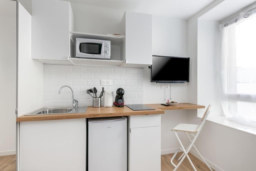 Appartement Paimpont - Agreable Studio Neuf, 5 Min Tramway, Equipe, Proche Centre Brest